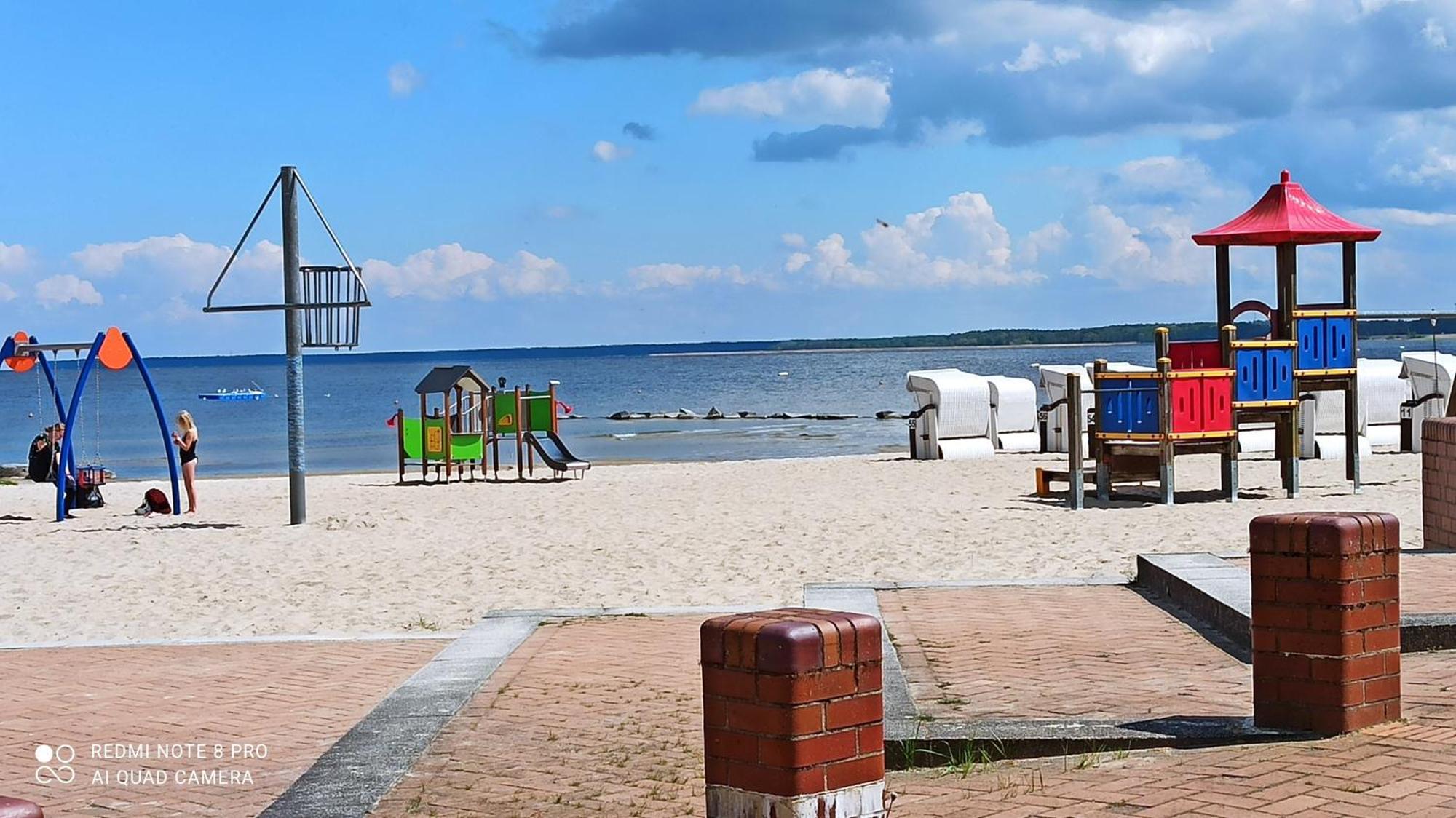 Fe'Wo, Strandnah, Ueckermuende3Ps,1Hund,Stettiner Haff, 외부 사진